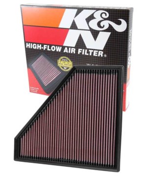 Cadillac ATS Performance Air Intake - K&N Engineering - Drop In - `13-`17 Cadillac ATS Performance Air Intake - K&N Engineering - Drop In - `13-`17